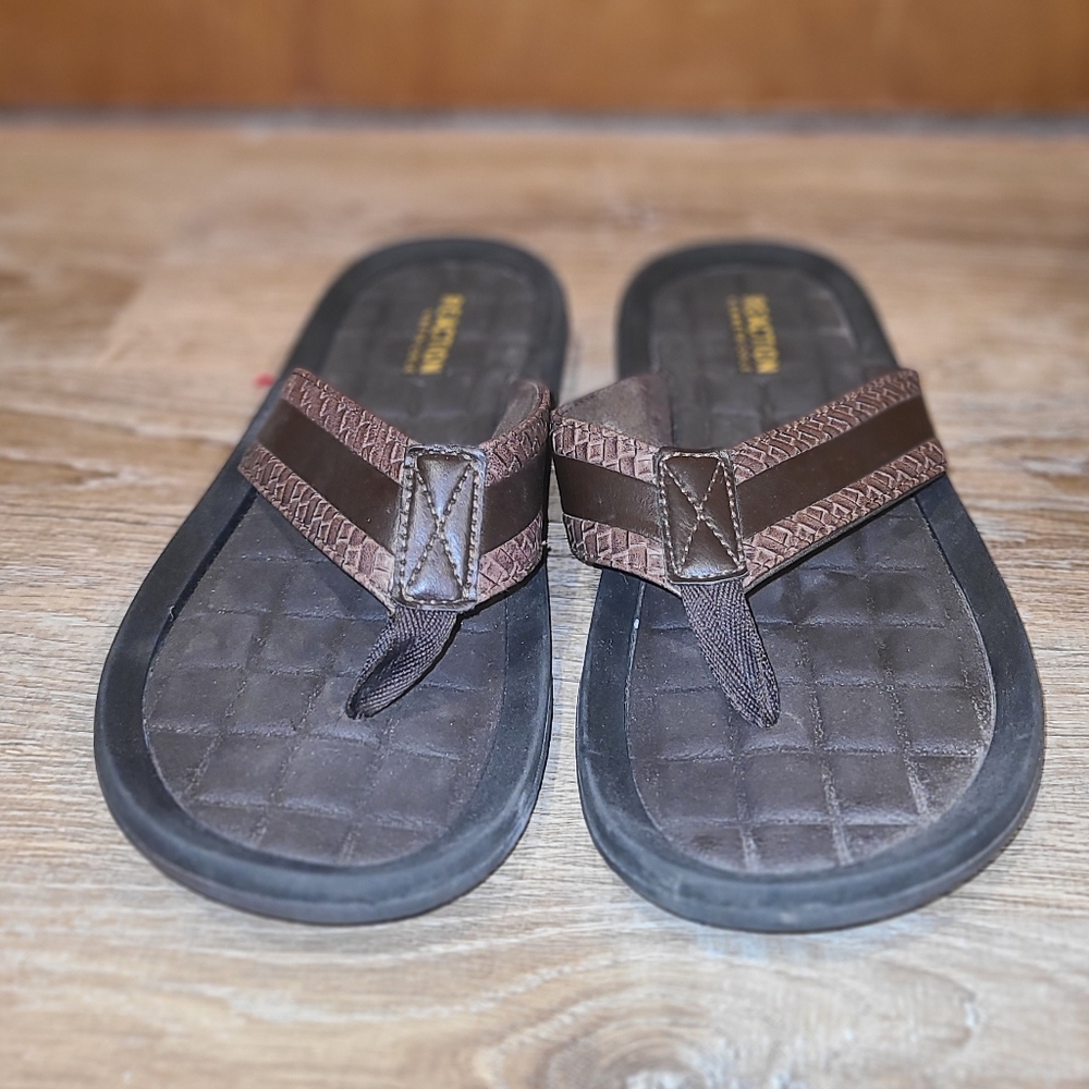 Men's Kenneth Cole Reaction Brown Sandal Flip Flop